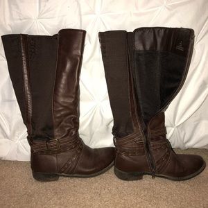 Brown Rider Boots